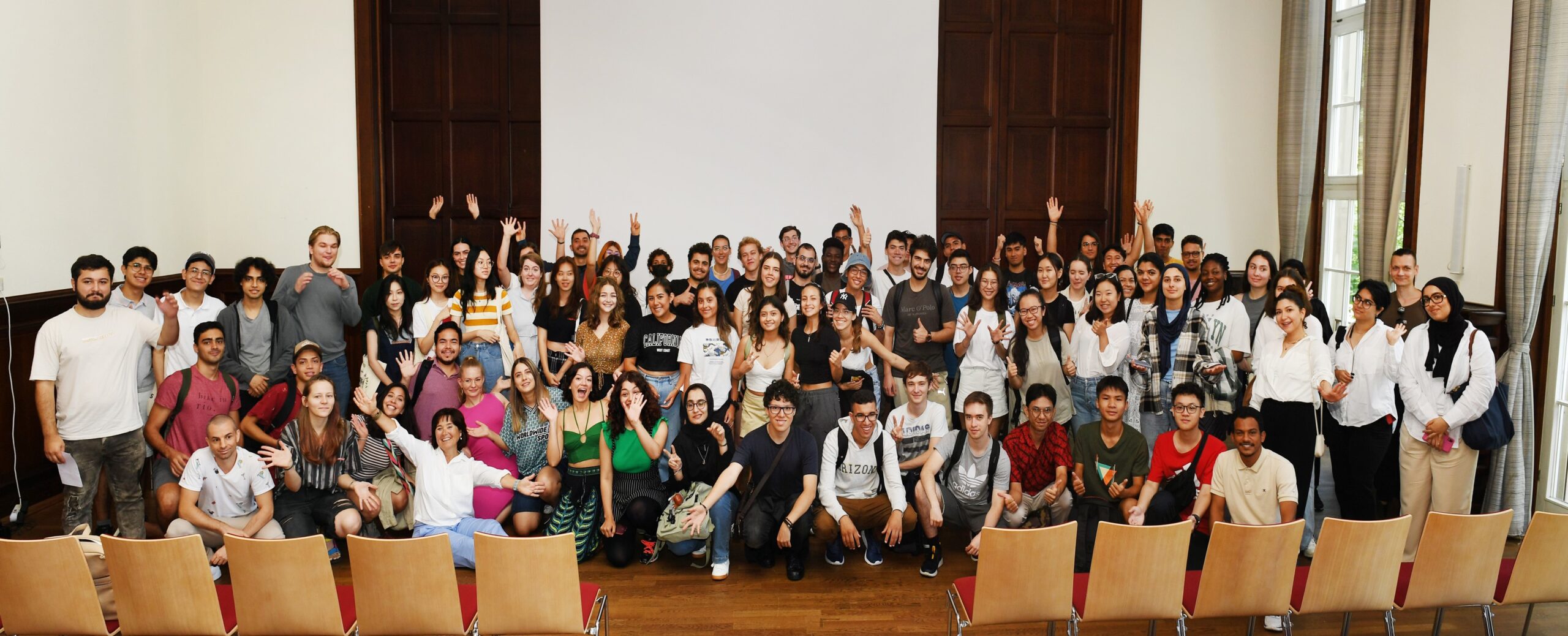 Begrüßung neue Studierende im August 2023 (Photo: Carsten Costard)